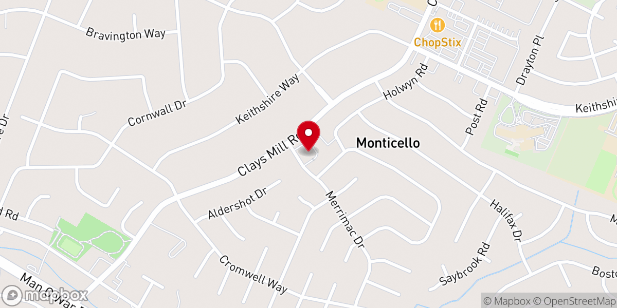 Map showing location of Greater Faith Apostolic Church