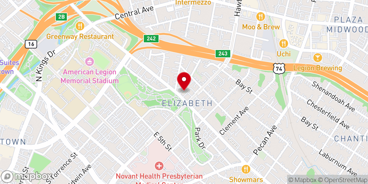 Map showing location of Concern Mission International
