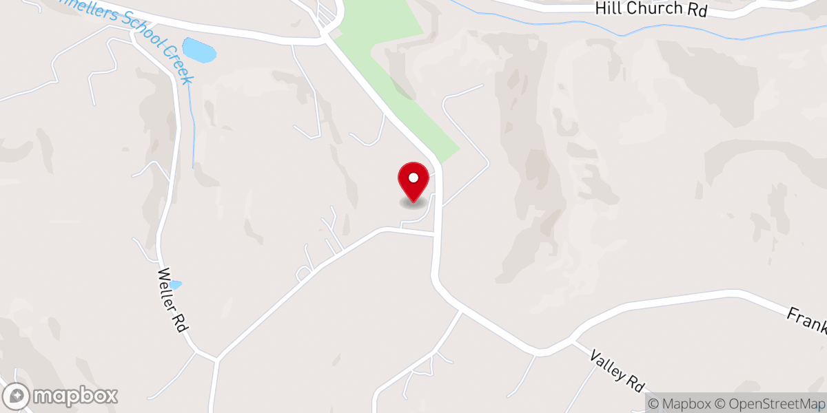 Map showing location of St Joseph's Hill Lutheran Church