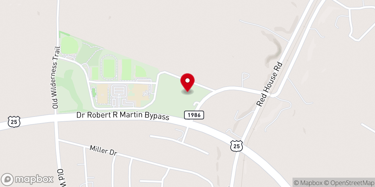 Map showing location of Southland Christian Church - Richmond Campus