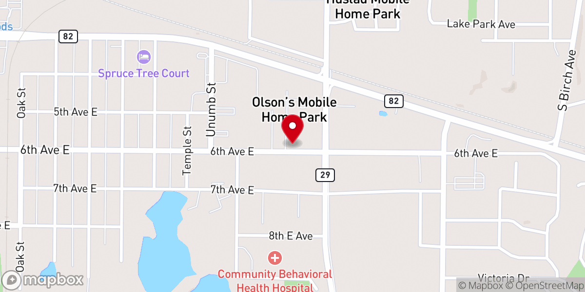 Map showing location of Action Sports Ministries