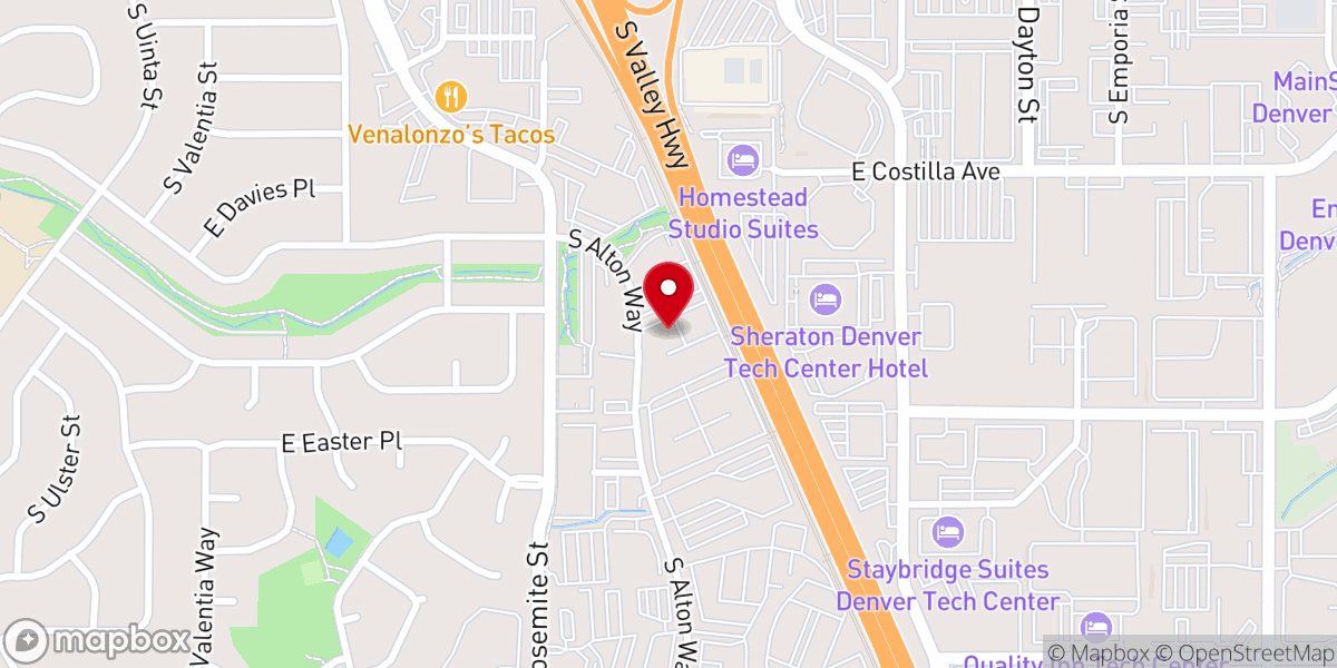 Map showing location of Coram Deo United Reformed Church