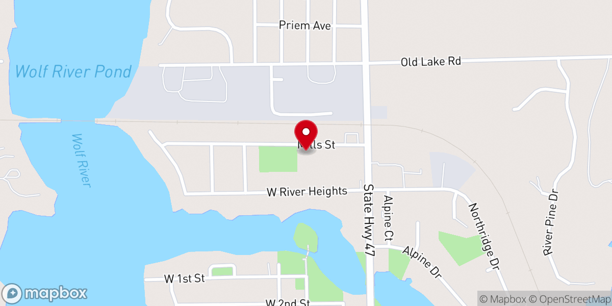 Map showing location of Naumann James