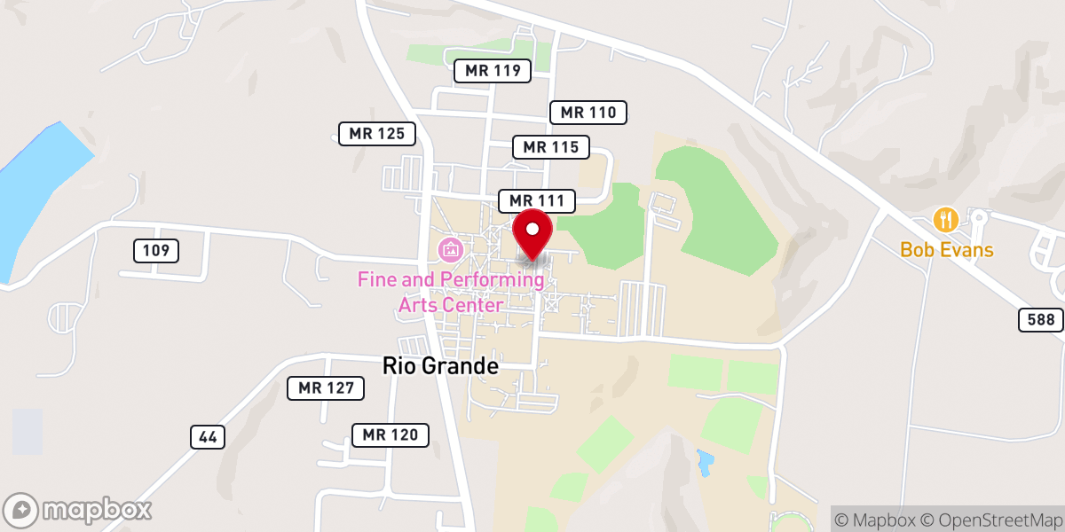 Map showing location of Community Christian Fellowship