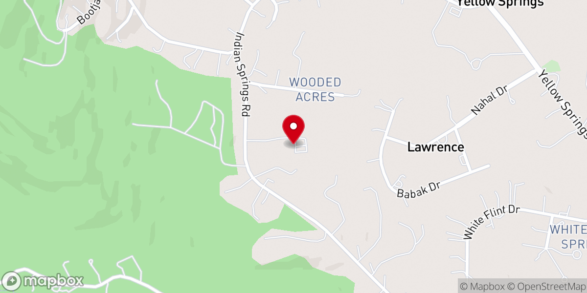 Map showing location of Frederick Spanish Seventh-Day Adventist Church