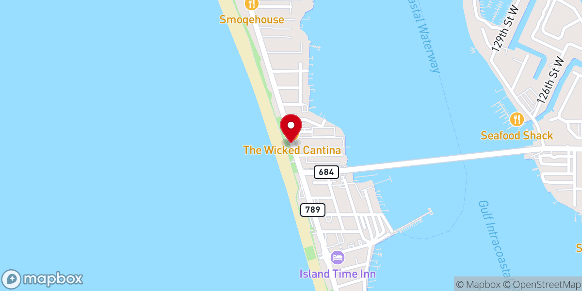 Map showing location of Anna Maria Beach