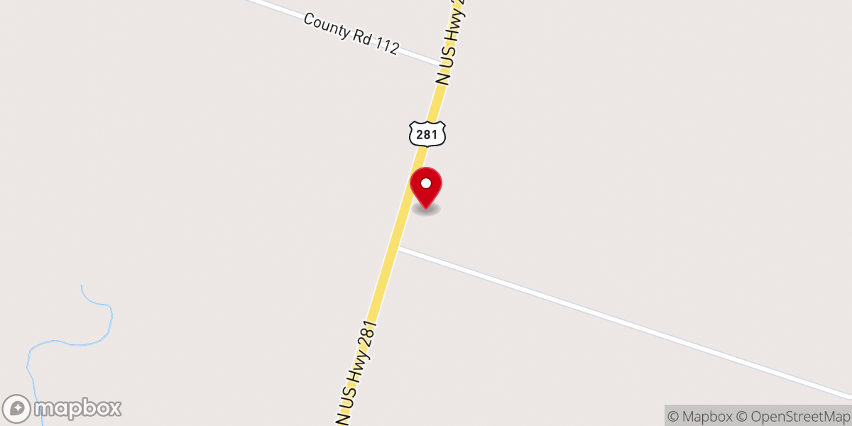 Map showing location of Book of Acts Revival Center