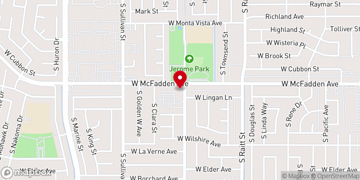 Map showing location of Immaculate Heart of Mary Catholic Church