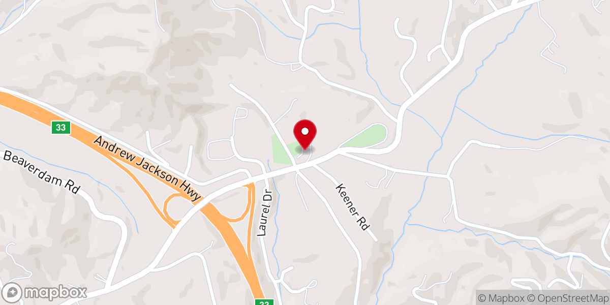Map showing location of Plains Methodist Church