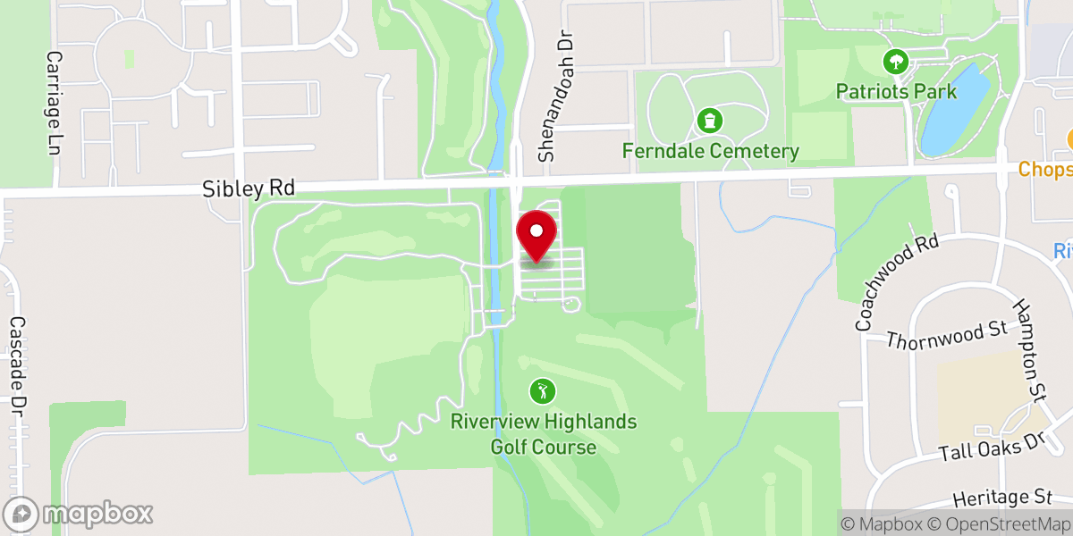 Map showing location of A Wedding Chapel On the Green