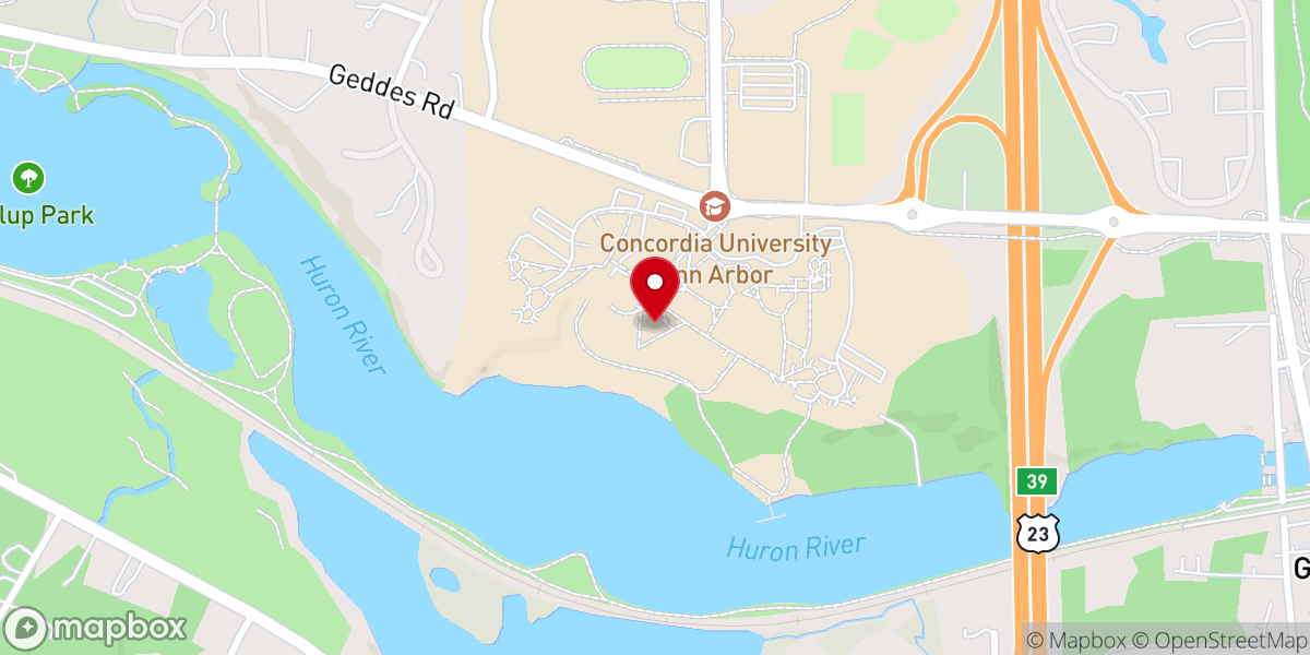 Map showing location of Chapel of the Holy Trinity