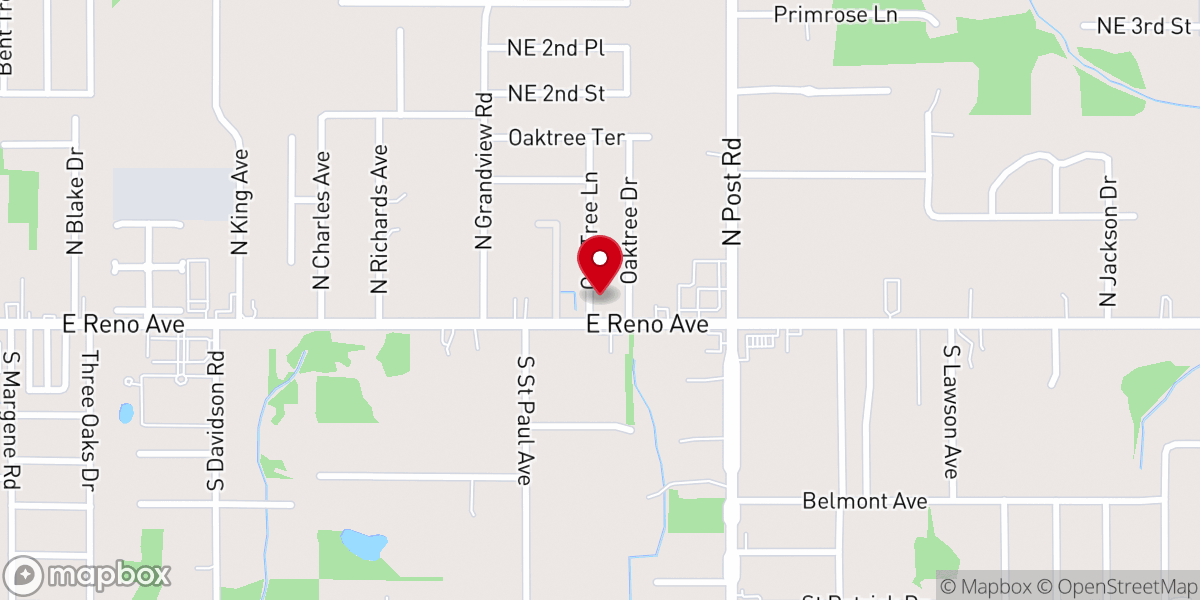Map showing location of Jesus Alive Evangelistic Church