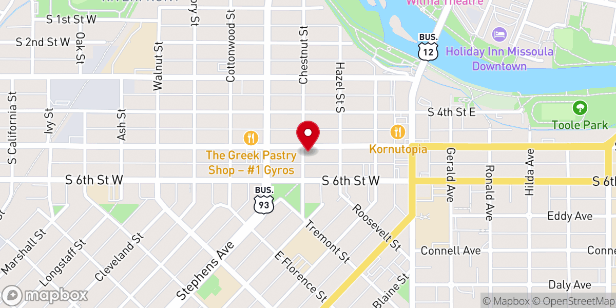 Map showing location of The Journey Christian Fellowship