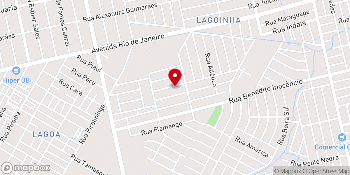 Map showing location of Igreja evangélica assmbléia de Deus lagoinha2