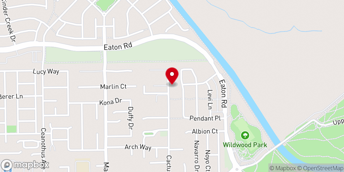 Map showing location of Remedy Life Church