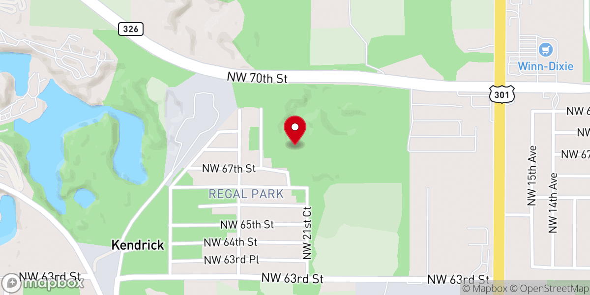 Map showing location of Life Changing Ministries