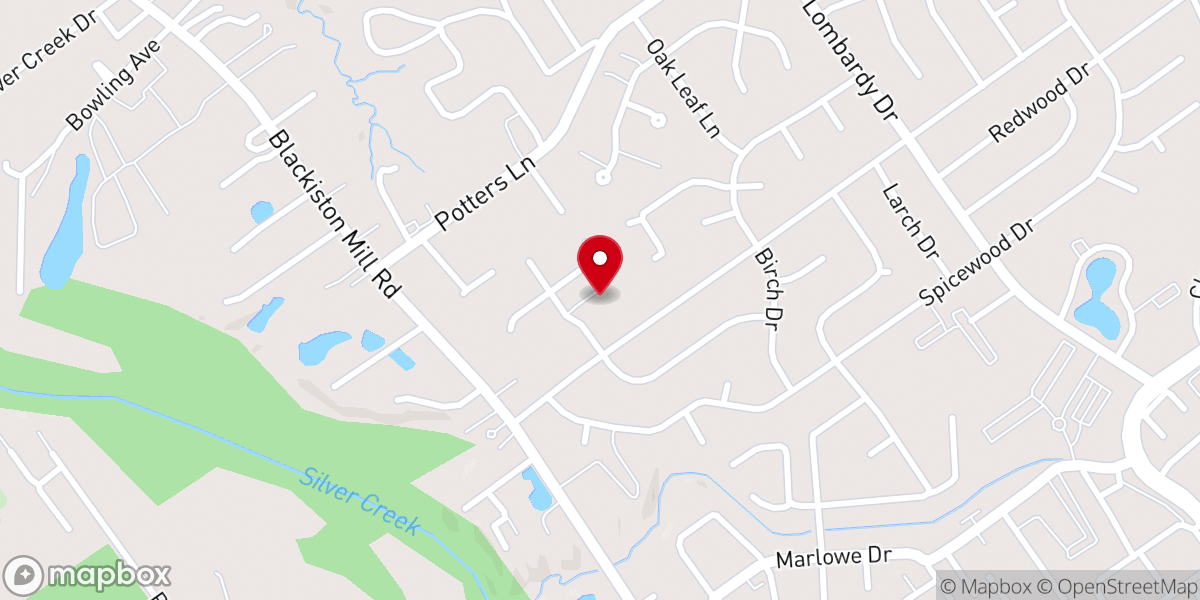 Map showing location of Parkwood Southern Baptist Church