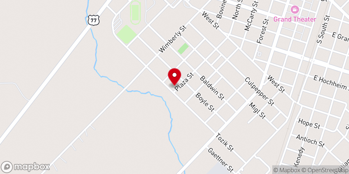 Map showing location of Iglesia Mesa