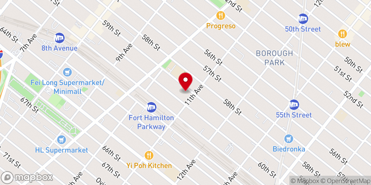 Map showing location of Christ Evangelical Lutheran Church⛪