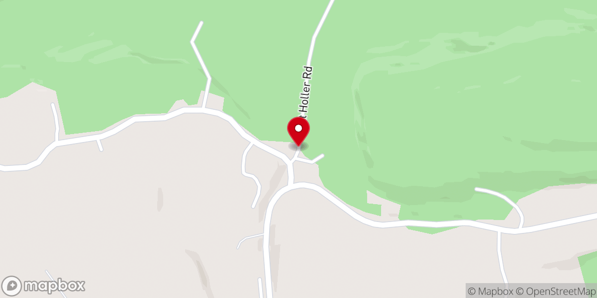 Map showing location of Low Gap Church