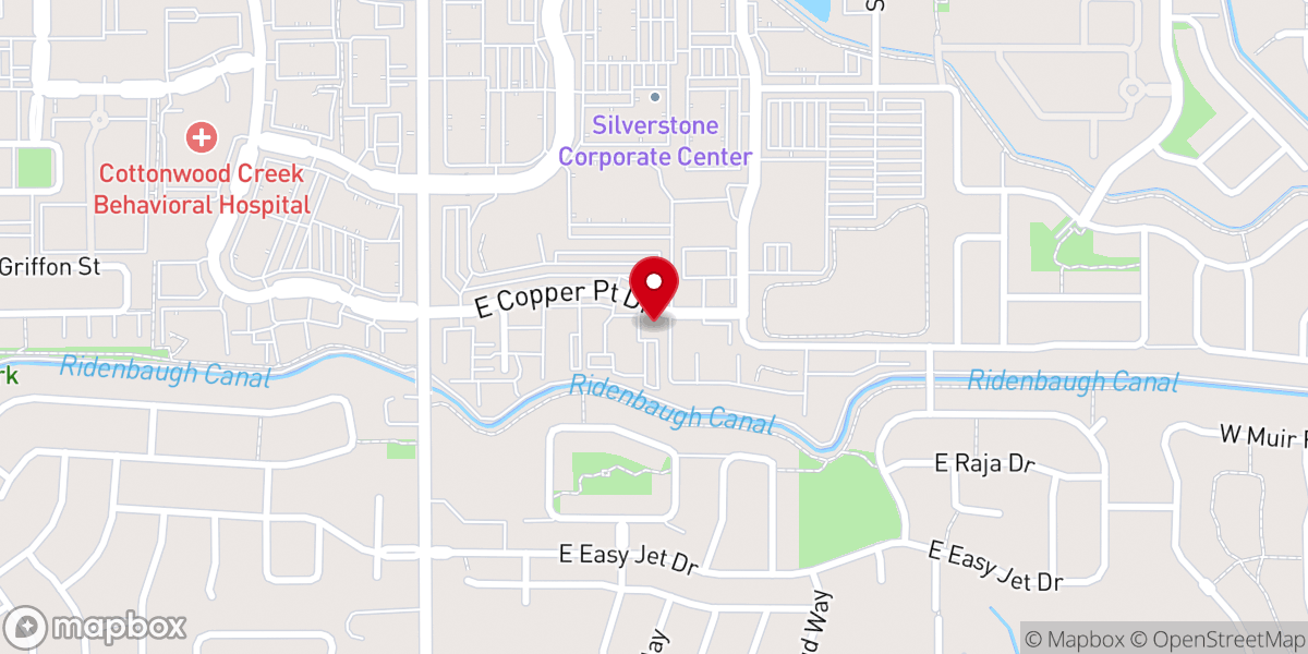 Map showing location of Apostolic Bible Church