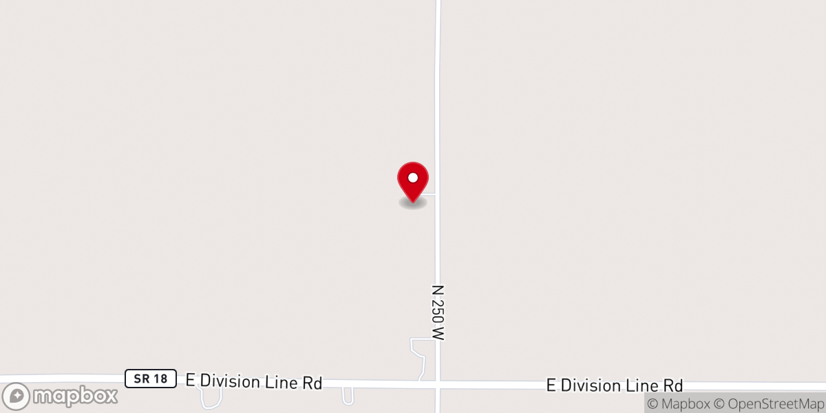 Map showing location of Living Faith Church of the Brethren