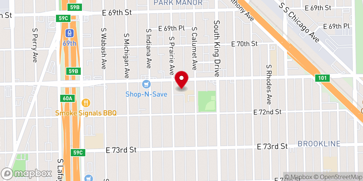 Map showing location of St Moses Catholic Church