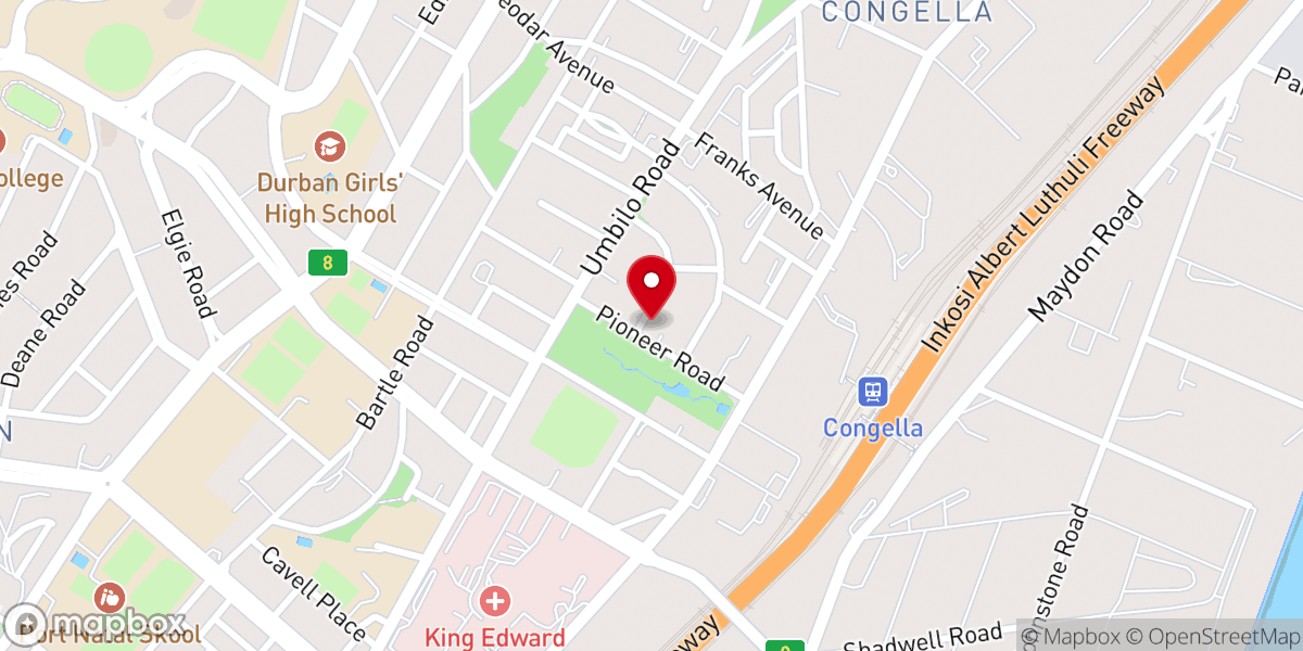 Map showing location of Oblates of Mary Immaculate