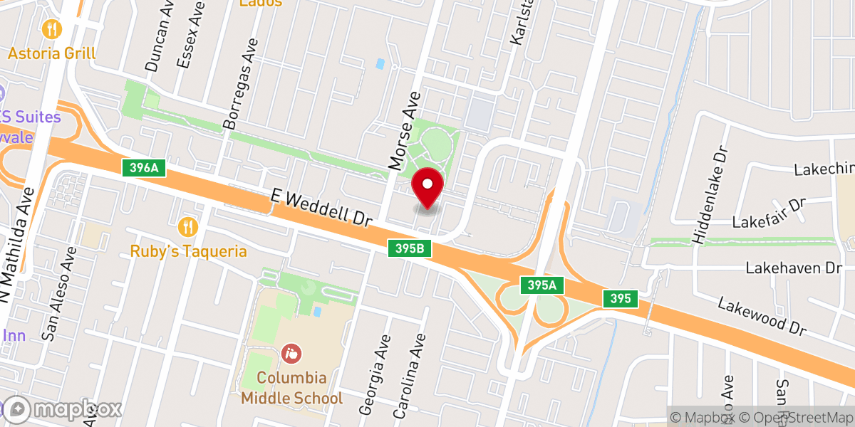 Map showing location of First Morning Light Chinese Christian Church