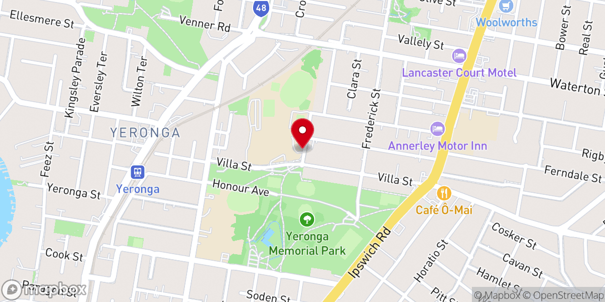 Map showing location of Revival Fellowship - Brisbane Church