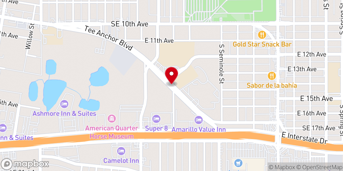 Map showing location of Community Recovery Church