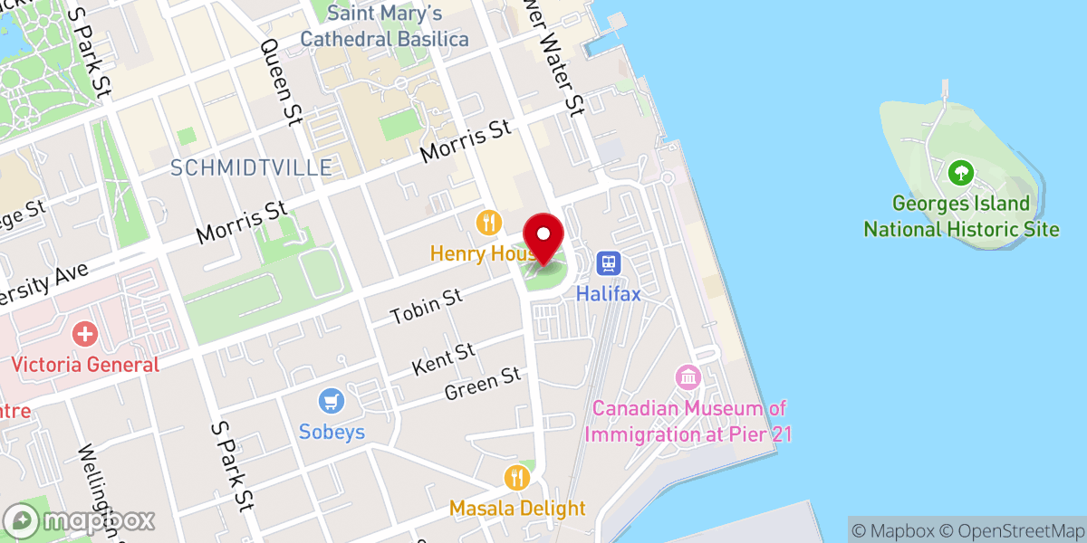 Map showing location of Peace and Friendship Park