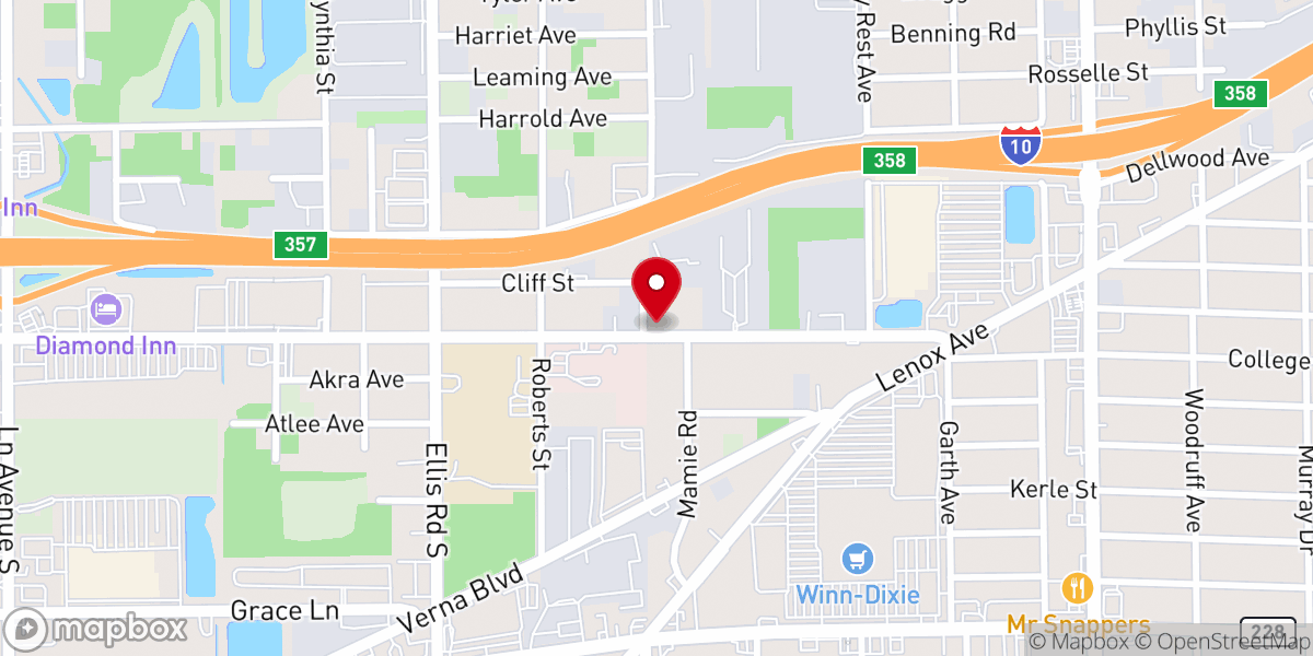 Map showing location of Redeemed Church of Pentecost