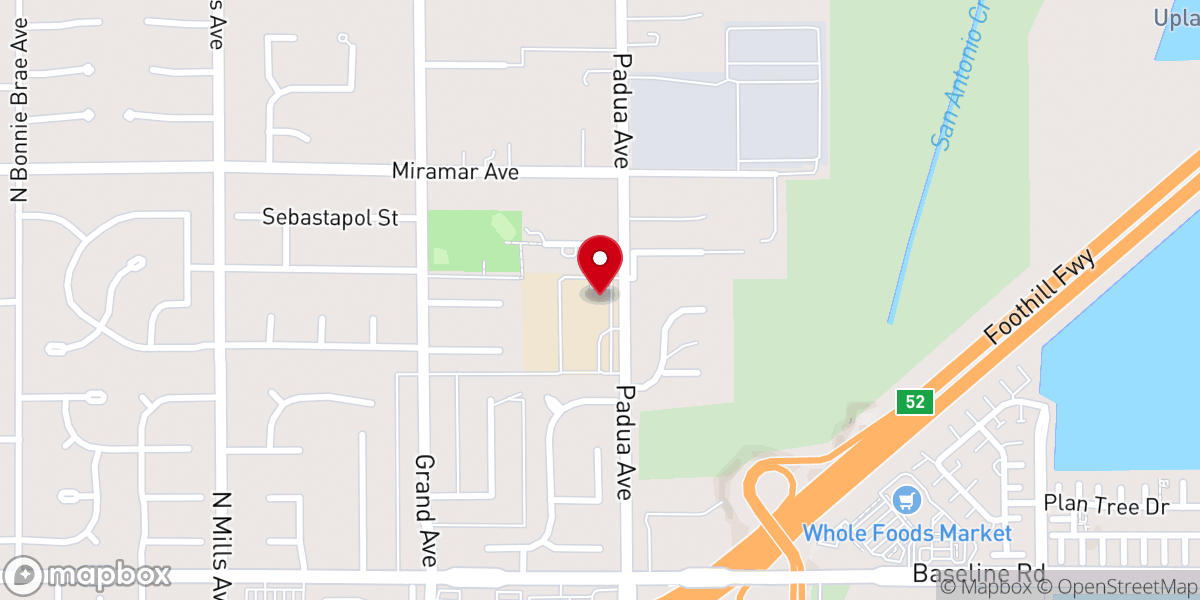 Map showing location of Ignite City Church