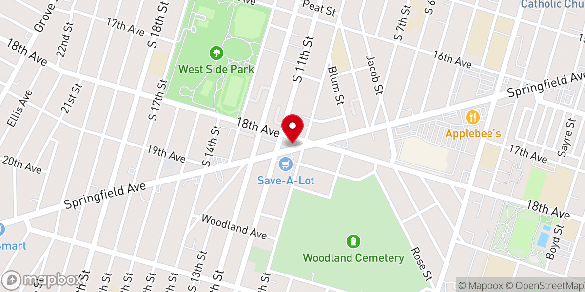 Map showing location of Good Shepherd Church of Christ Disciples of Christ Inc