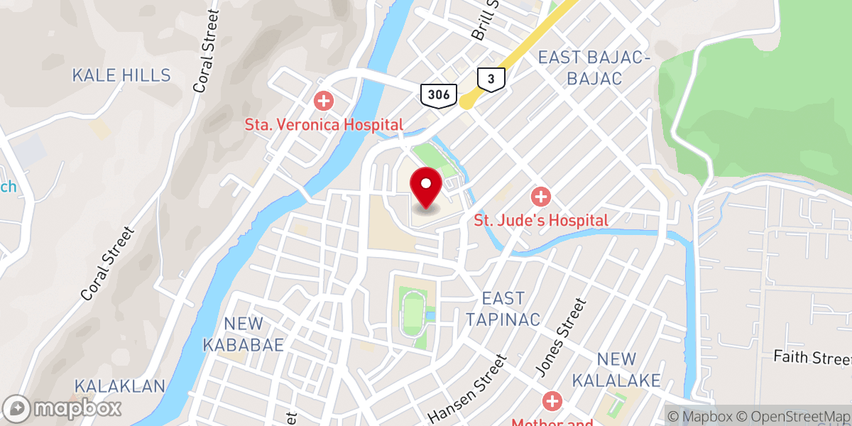 Map showing location of Victory Olongapo Center | SMX Convention Center