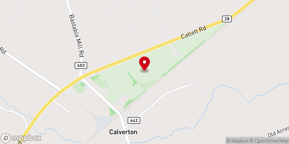 Map showing location of Peterson C S