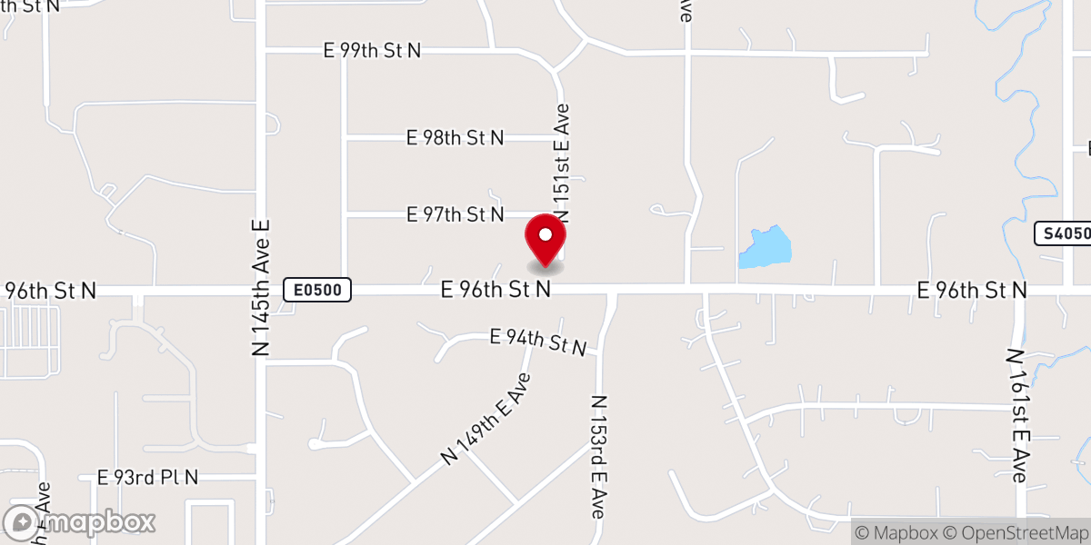 Map showing location of St James Orthodox Church. GOC