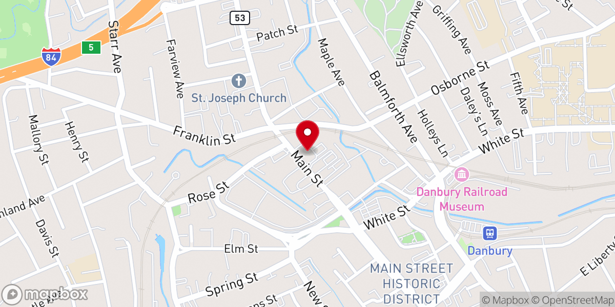 Map showing location of Maanain Church