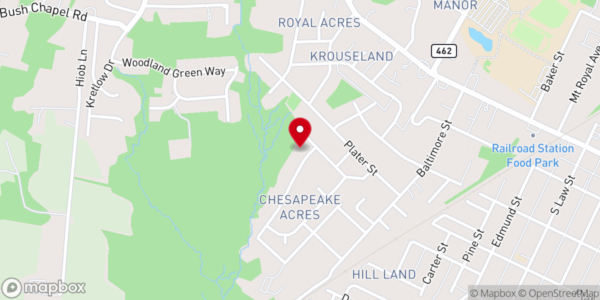 Map showing location of Word of Faith International Outreach