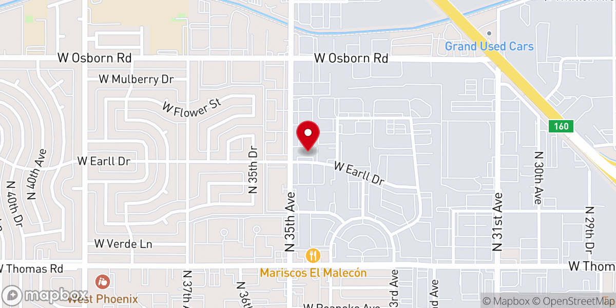 Map showing location of Abundant Harvest Church Inc