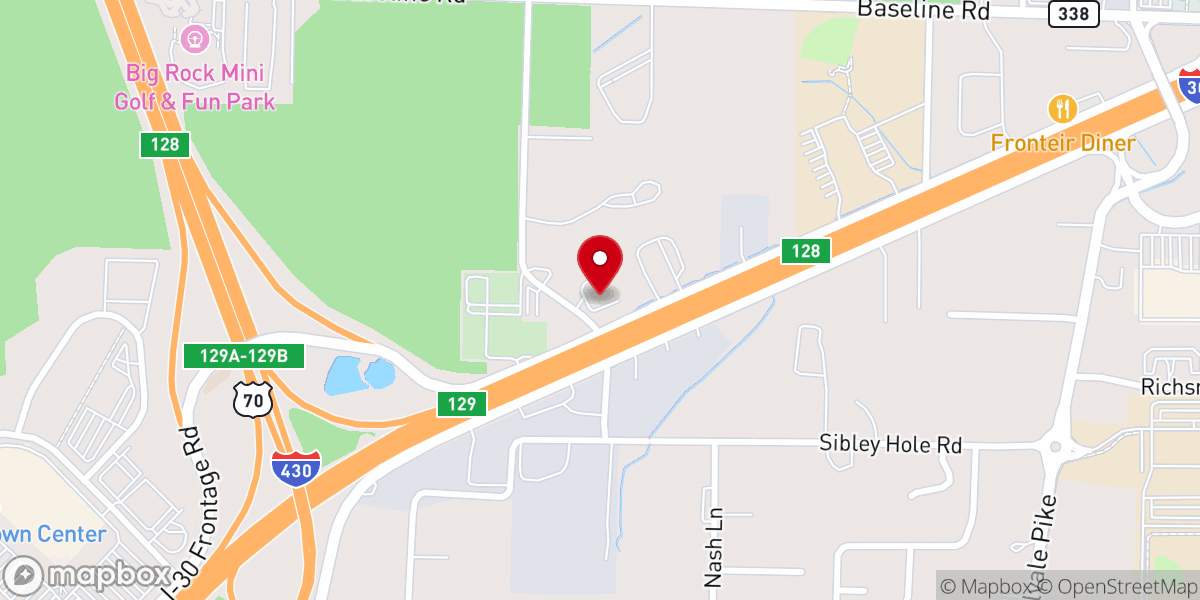 Map showing location of Assurance Ministries