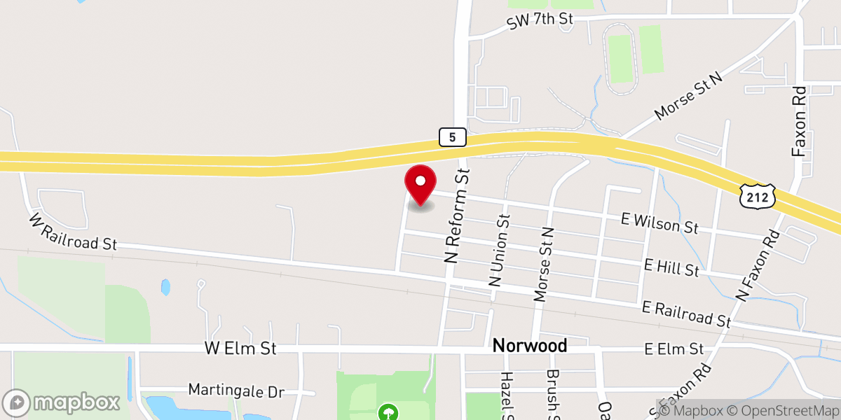 Map showing location of Church of the Ascension