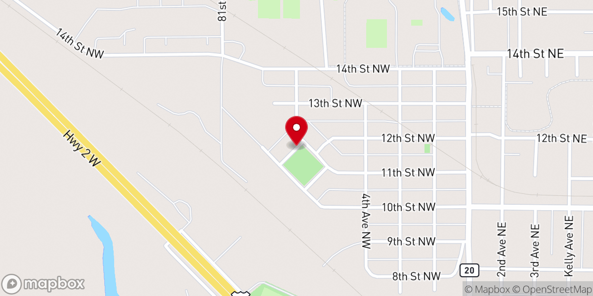 Map showing location of EvangelismSHIFT