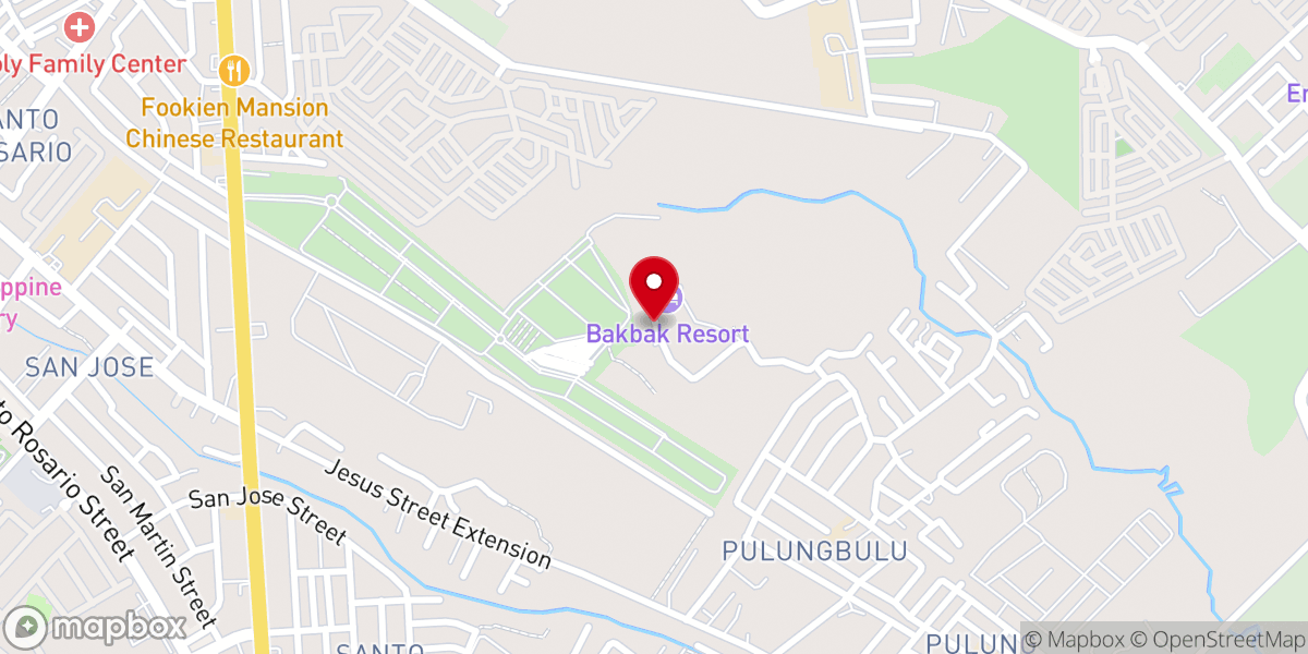 Map showing location of Christ Missionary Baptist Church