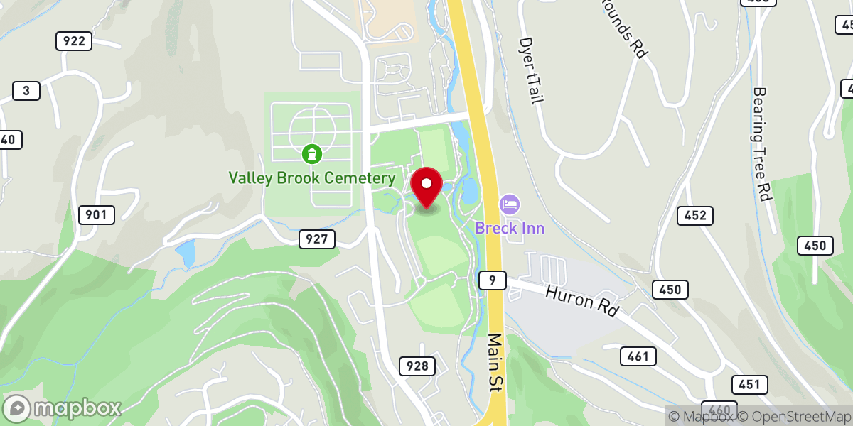 Map showing location of Ascent Camp