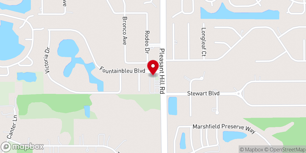 Map showing location of Iglesia De Dios Pentecostal M.I. Poinciana II