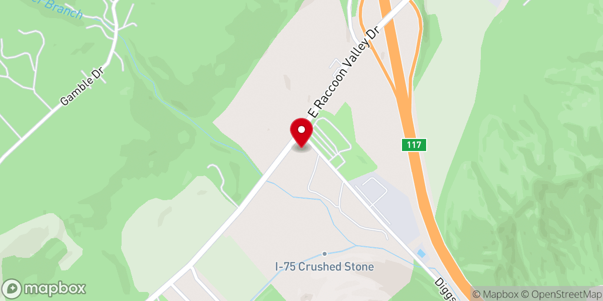 Map showing location of New Life Assembly of God