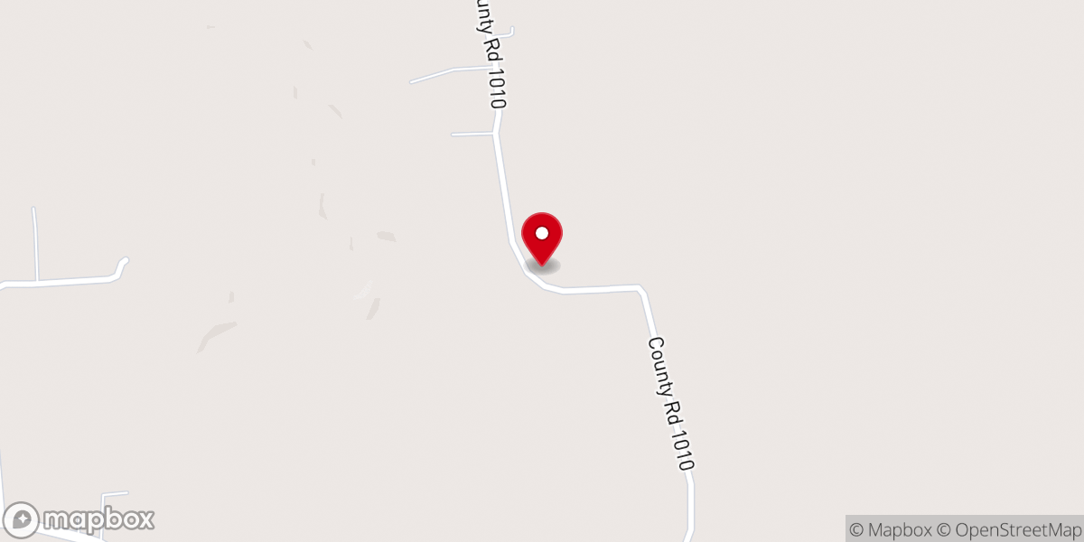 Map showing location of Parker Grove Church
