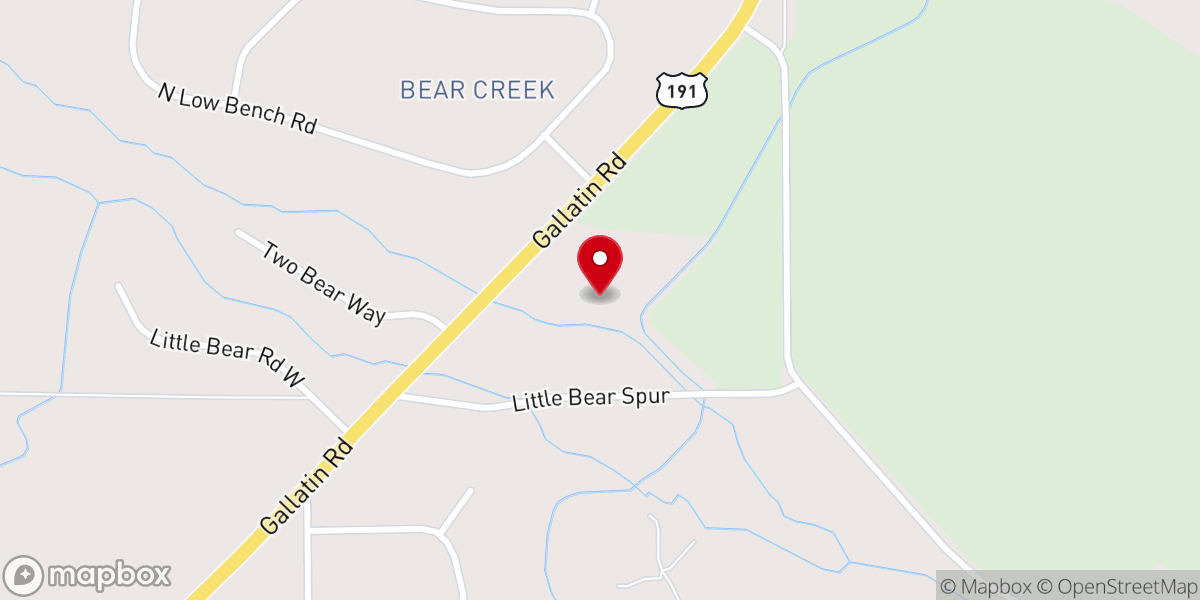 Map showing location of Hart Ranch Weddings and Events